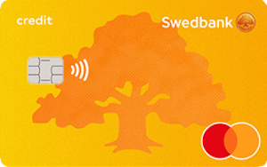 Swedbank Credit Mastercard logotyp